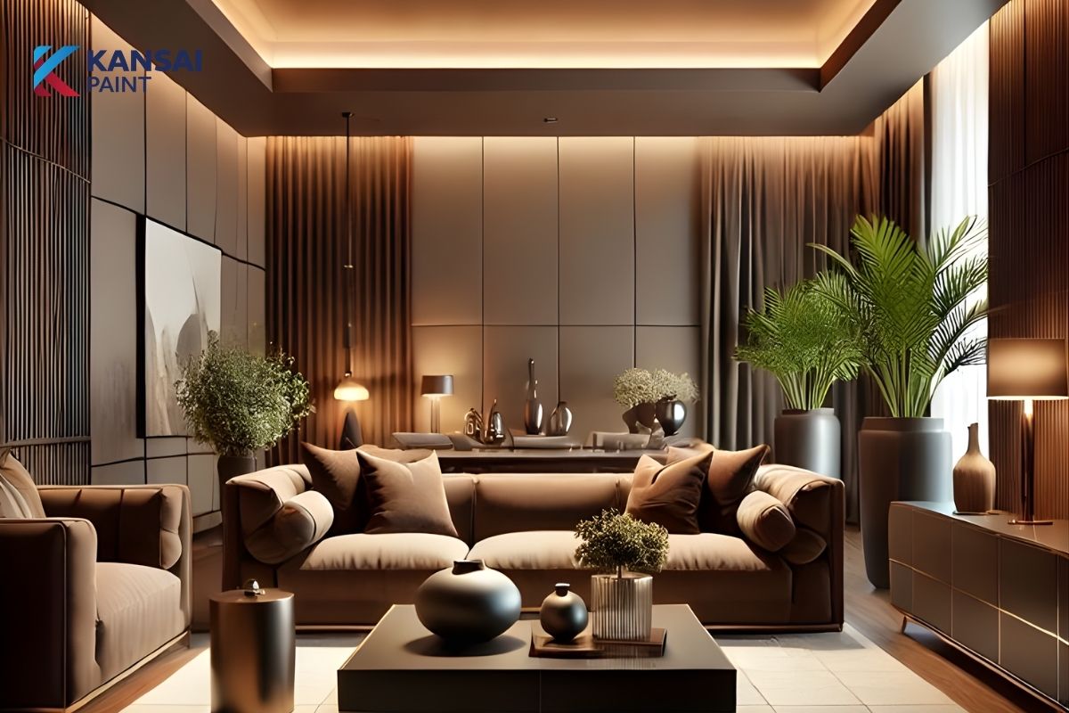 Phối Màu Sơn Tường Và Trần Nhà Phối Màu Sơn Tường Và Trần Nhà