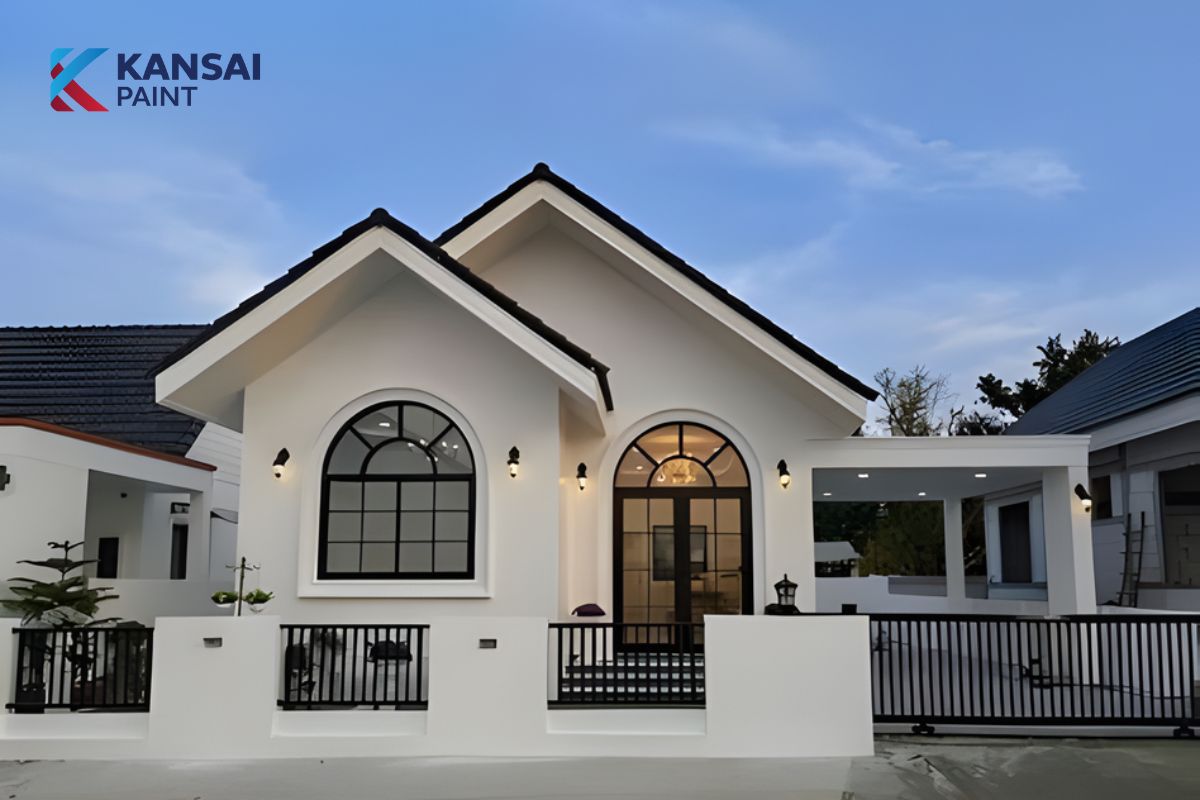 Nhà Mái Thái Sơn Màu Gì Đẹp Nhà Mái Thái Sơn Màu Gì Đẹp