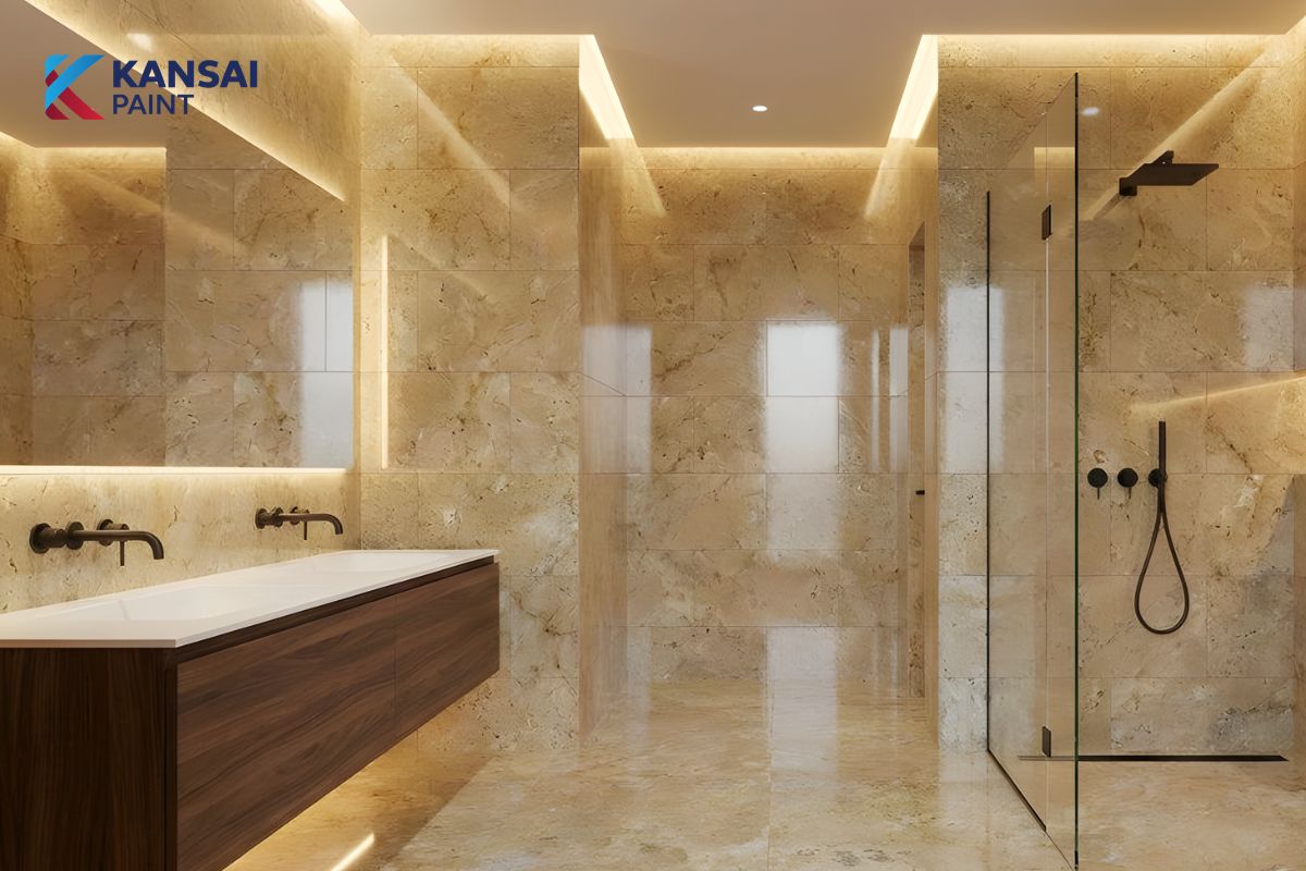 Sơn Giả Đá Màu Vàng