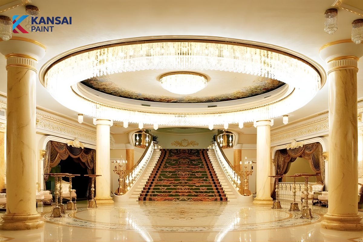 Sơn Giả Đá Màu Vàng