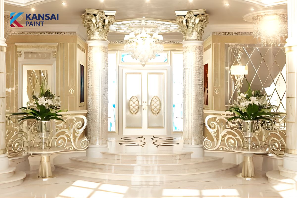 Sơn Giả Đá Màu Vàng