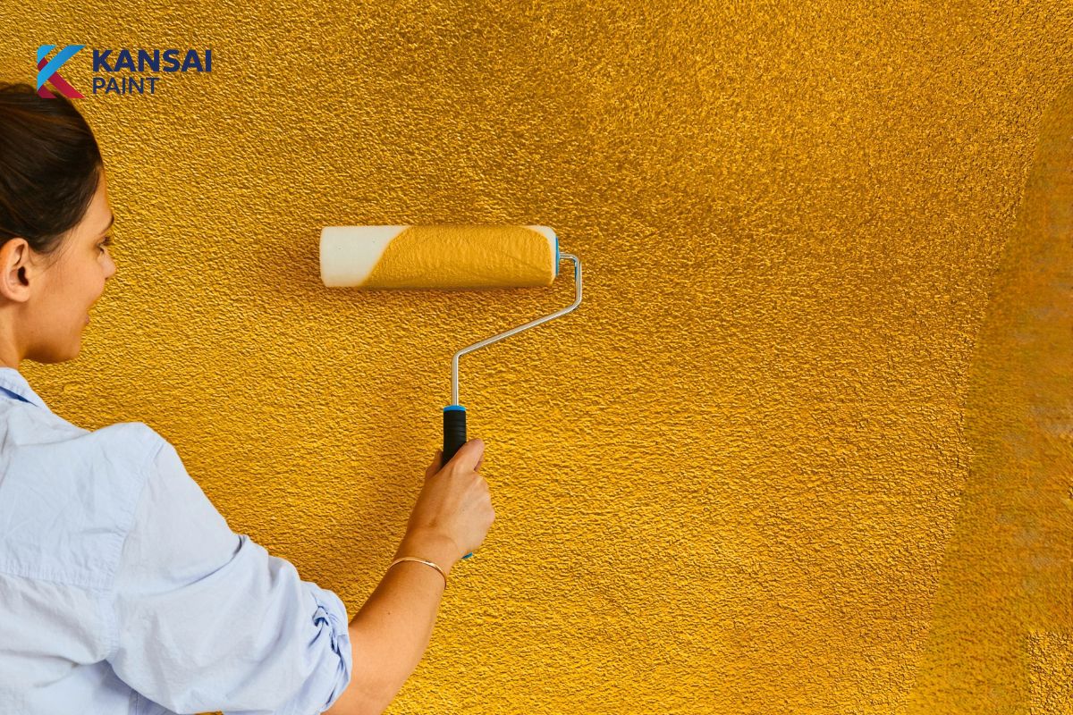 Sơn Giả Đá Màu Vàng