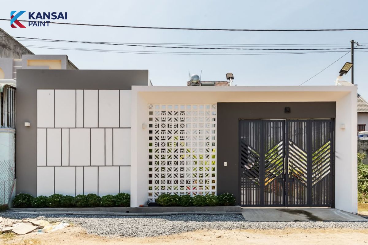 Sơn Tường Rào Màu Gì Đẹp