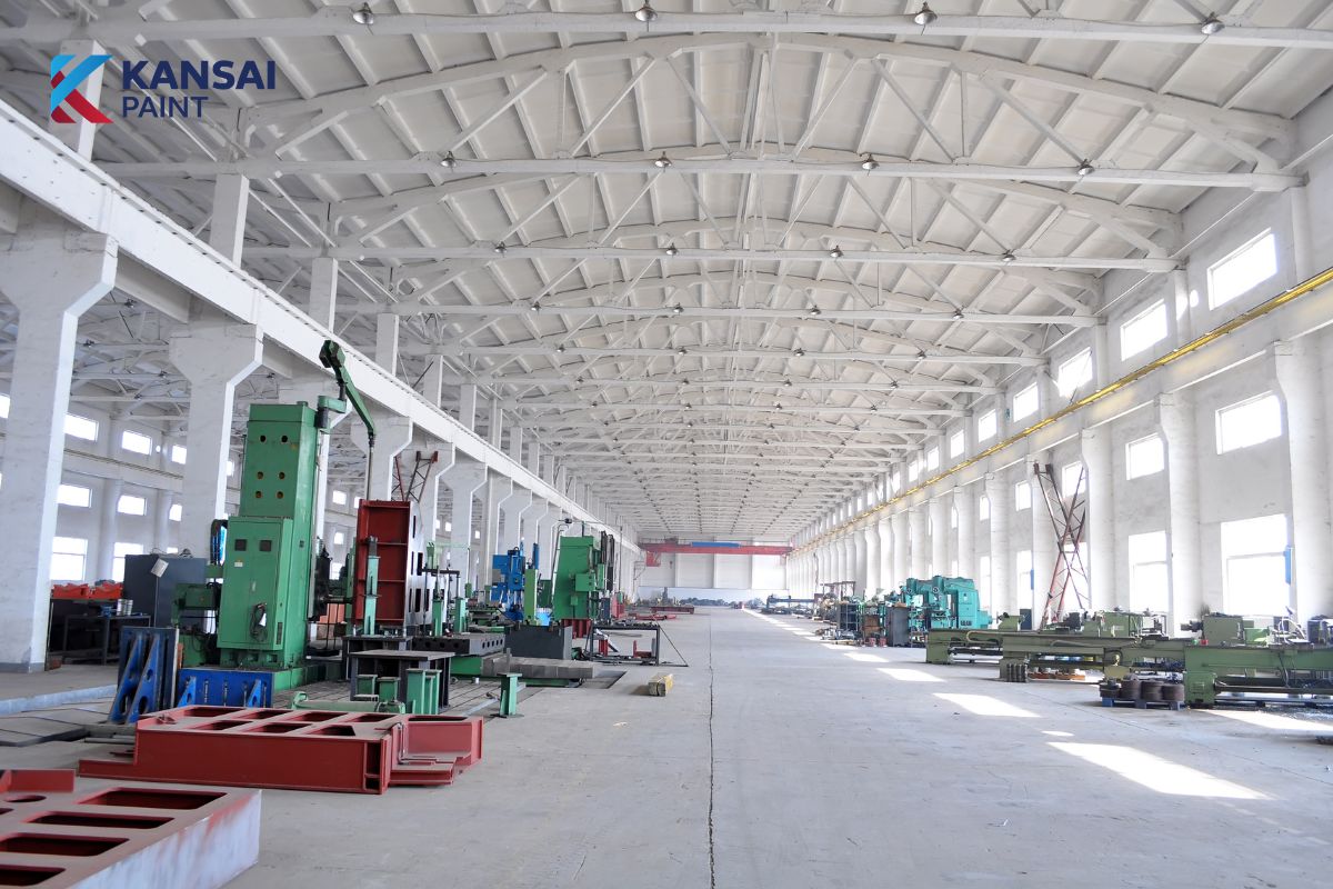 Chống Nóng Mái Tôn Nhà Xưởng