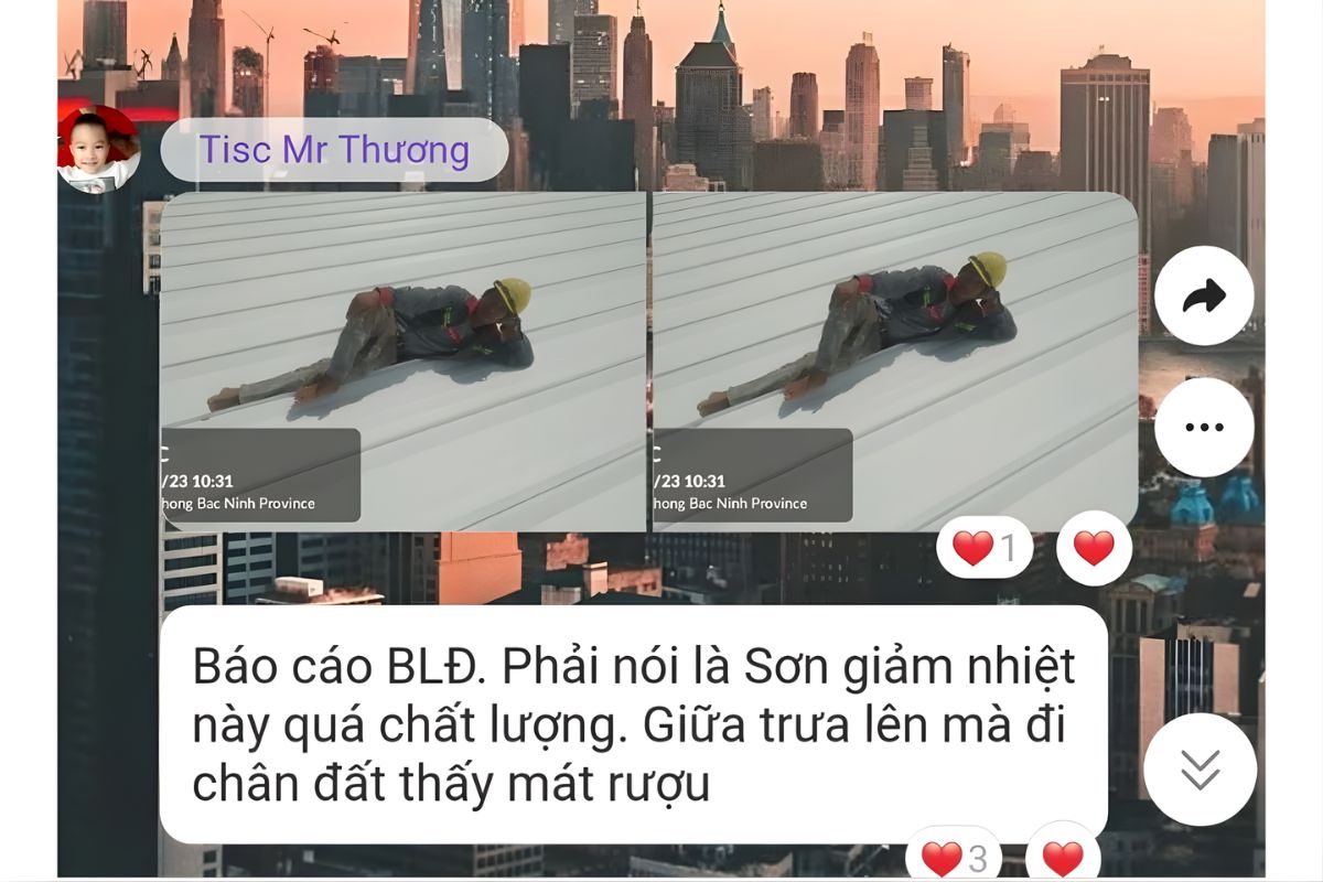 Sơn Chống Nóng Mái Tôn Tại Đồng Nai