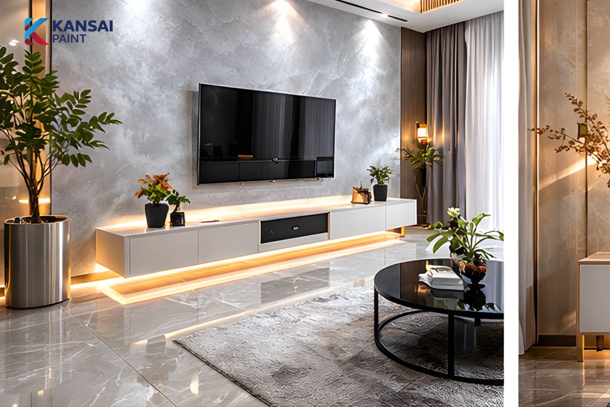 Sơn Hiệu Ứng Vải Lụa Sơn Hiệu Ứng Vải Lụa