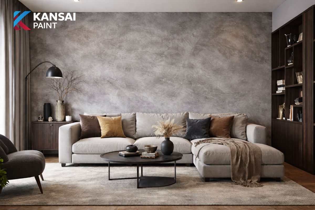Sơn Hiệu Ứng Giả Bê Tông Kansai