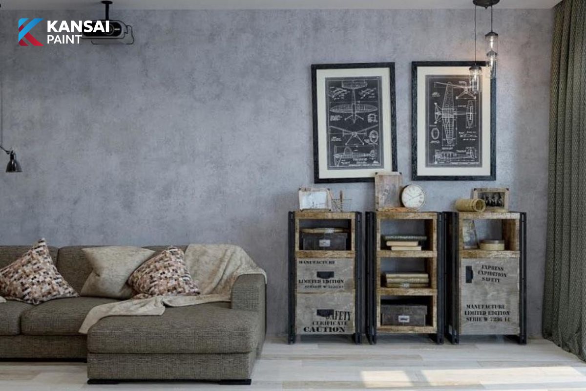 Sơn Hiệu Ứng Giả Bê Tông