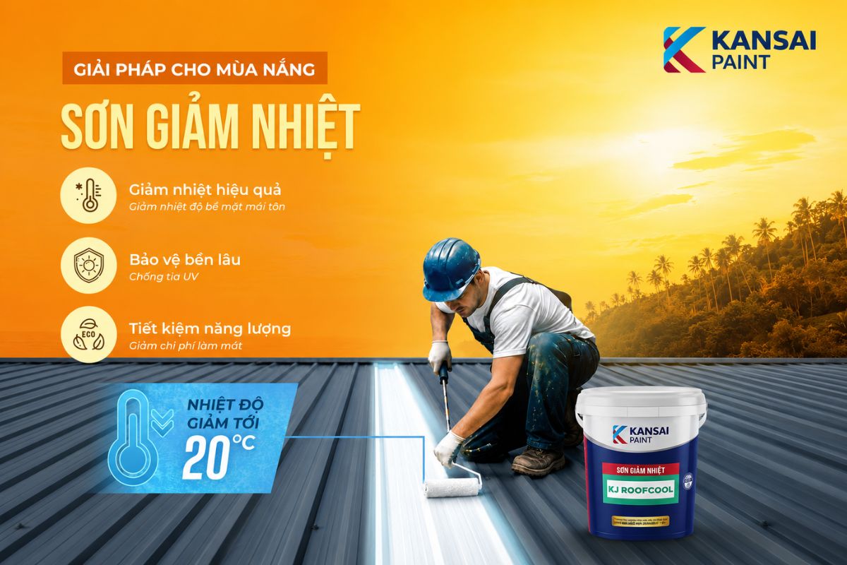 Sơn Chống Nóng Mái Tôn Đà Nẵng