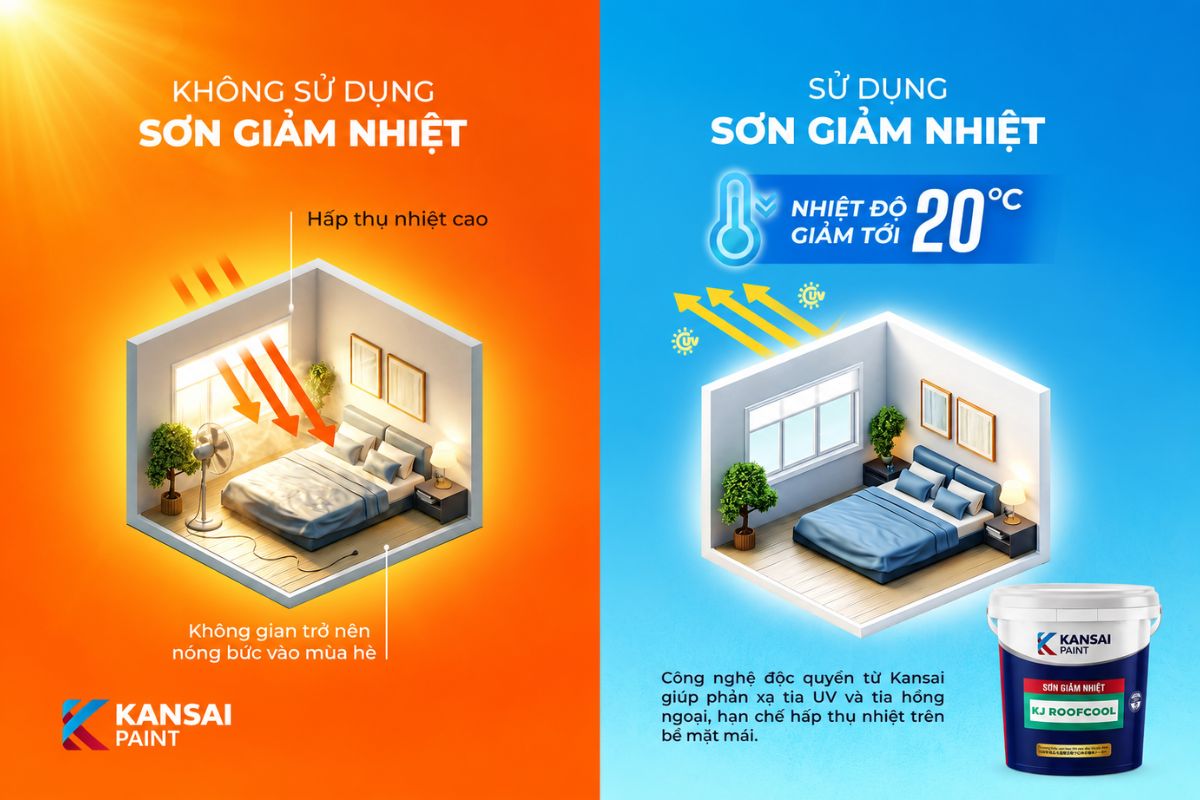 Sơn Chống Nóng Mái Tôn Đà Nẵng