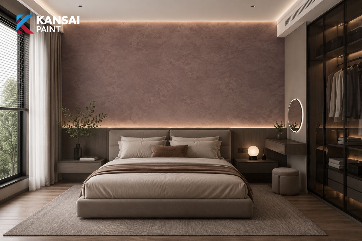 Sơn Hiệu Ứng Màu Nâu