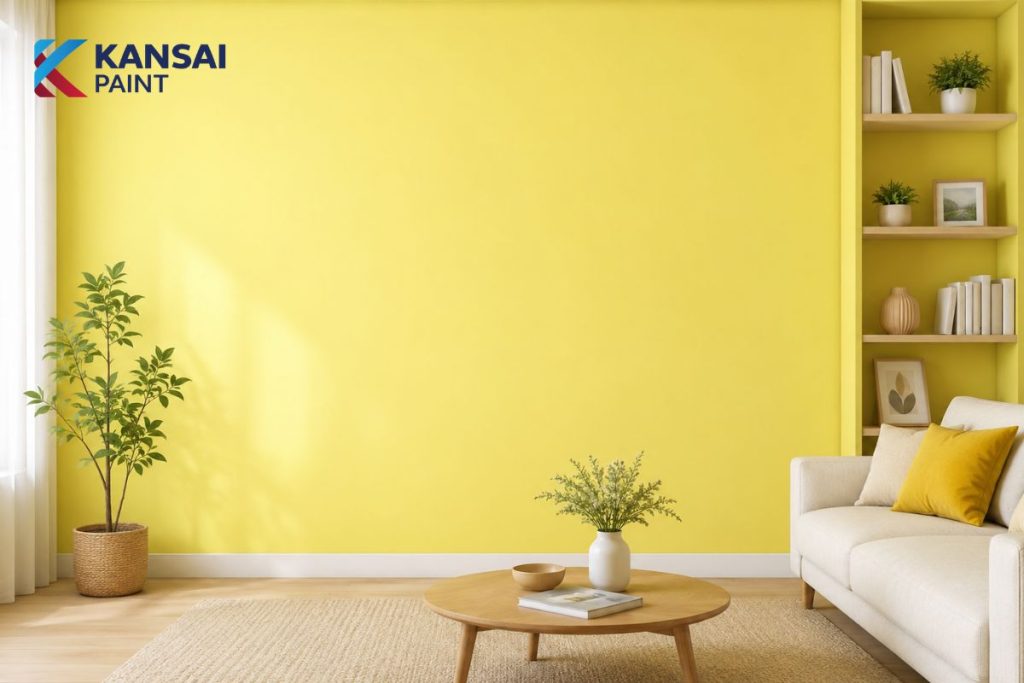 Sơn Màu Vàng Chanh Kansai - Đẹp Nổi Bật Nhưng Không Chói