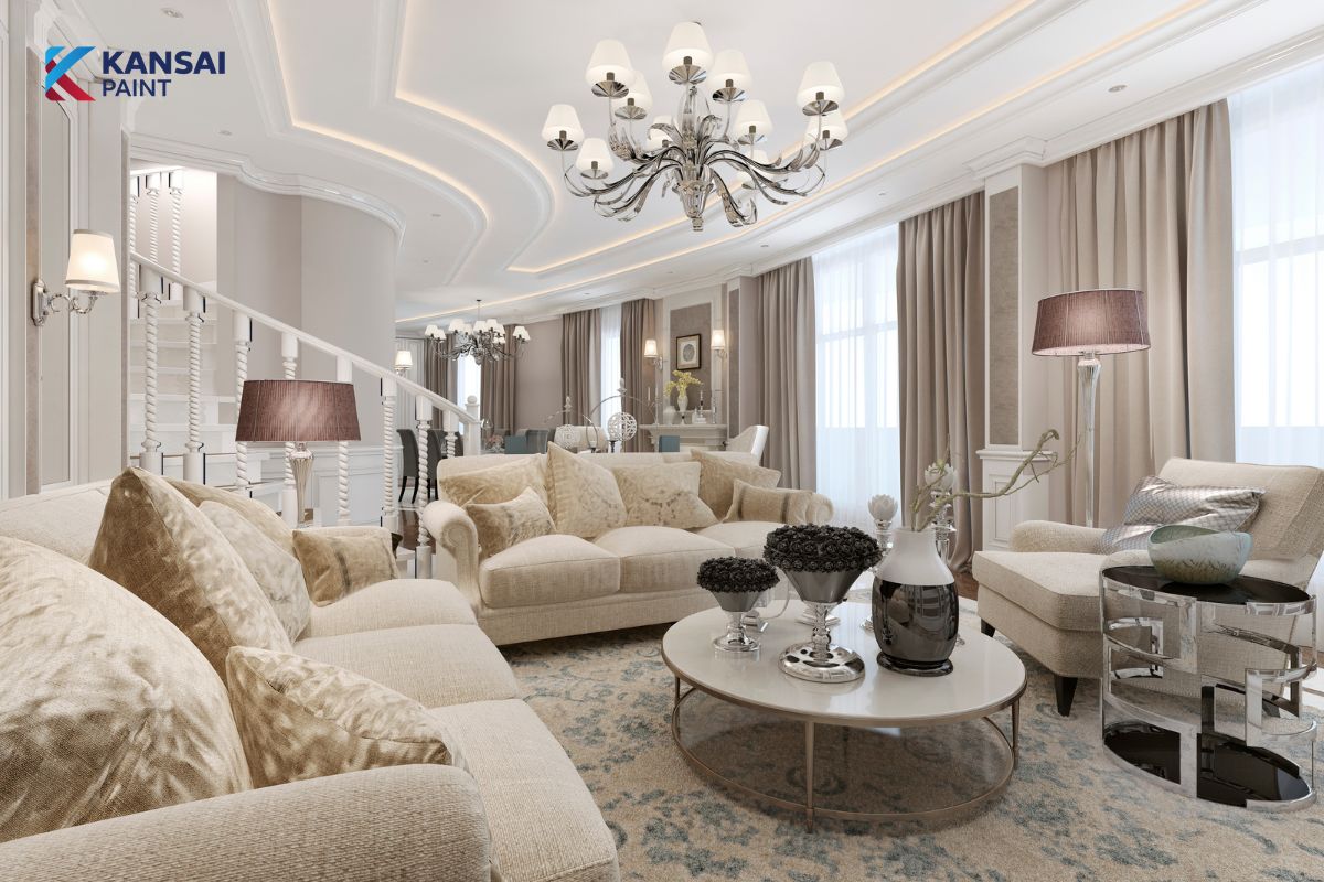 Cách Phối Màu Sơn Trong Nhà Đẹp