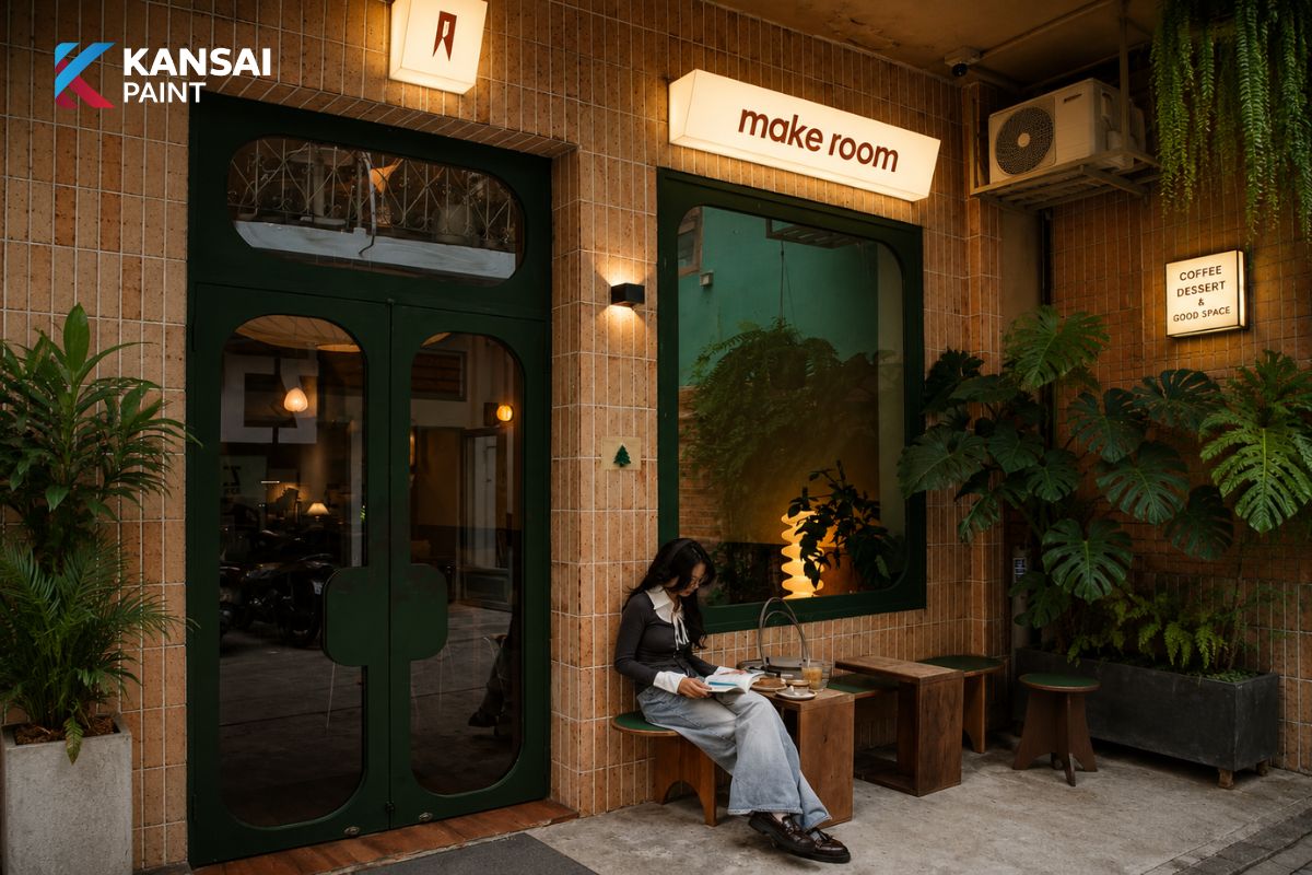 Màu Sơn Quán Cafe Đẹp
