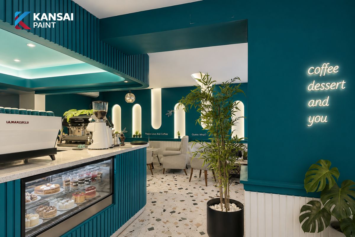 Màu Sơn Quán Cafe Đẹp
