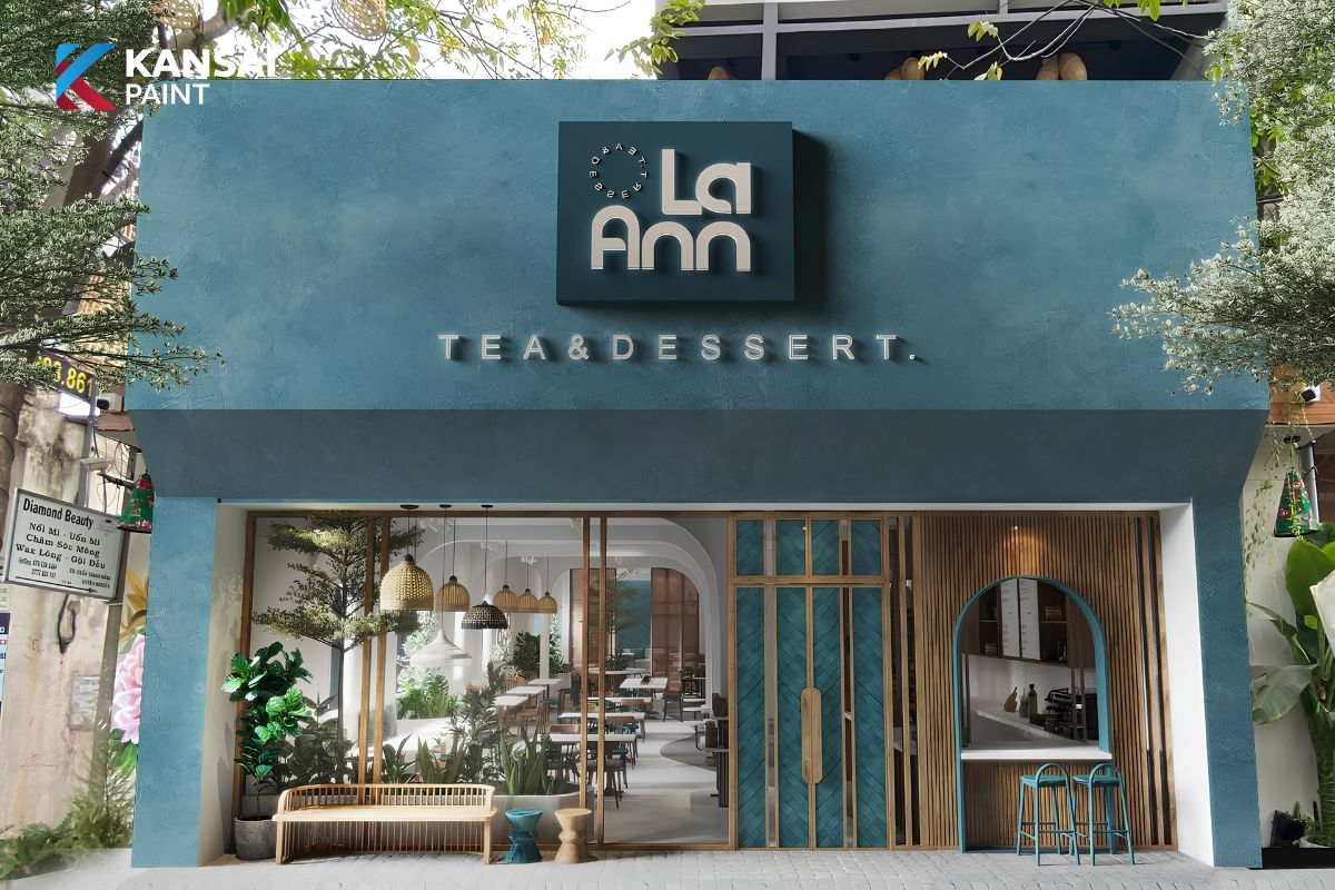Màu Sơn Quán Cafe Đẹp