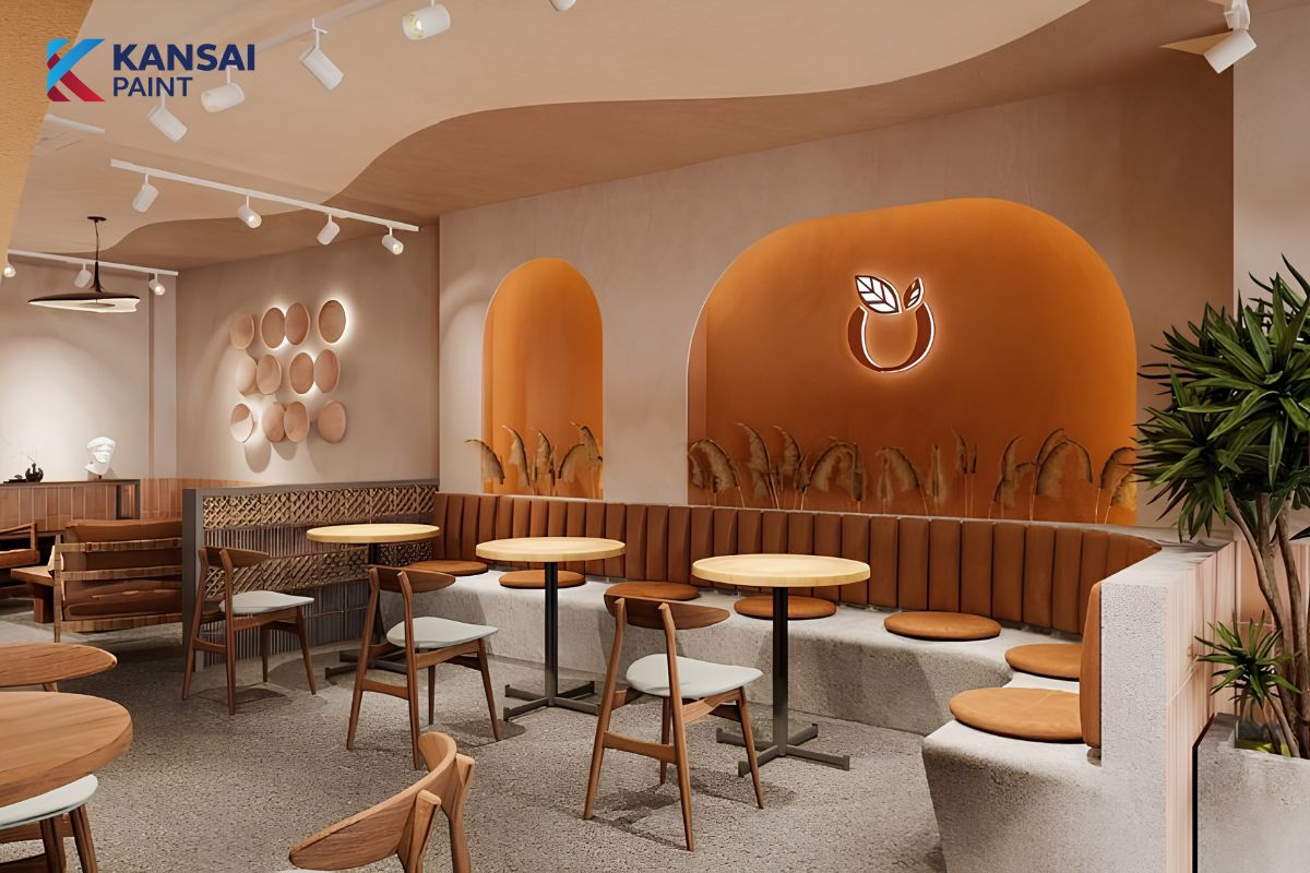 Màu Sơn Quán Cafe Đẹp