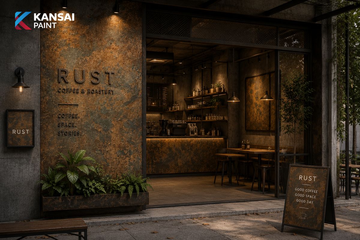 Màu Sơn Quán Cafe Đẹp