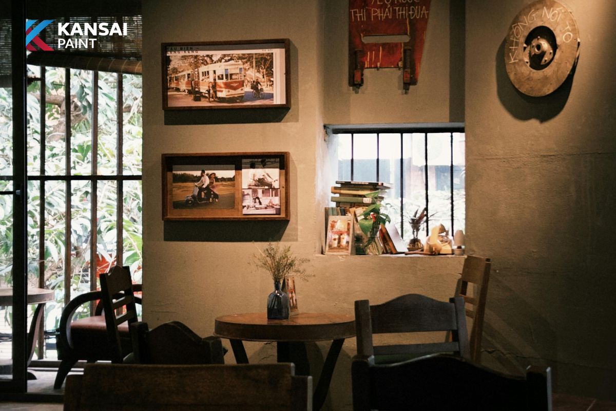 Màu Sơn Quán Cafe Đẹp