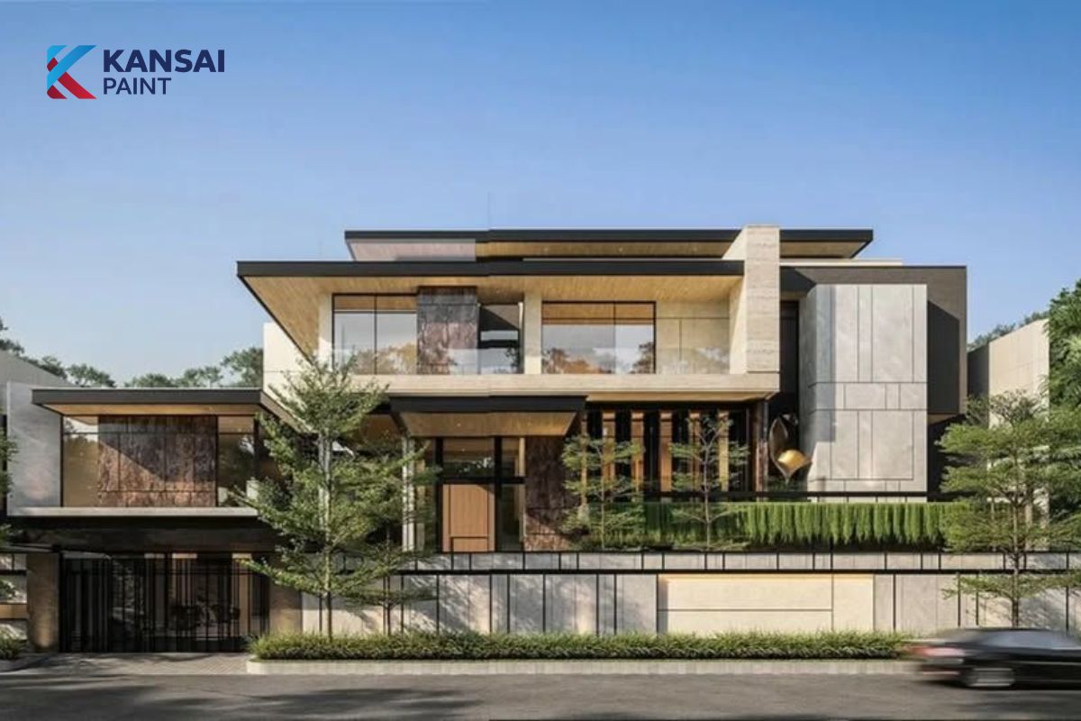 Phối Màu Sơn Hàng Rào Đẹp Phối Màu Sơn Hàng Rào Đẹp