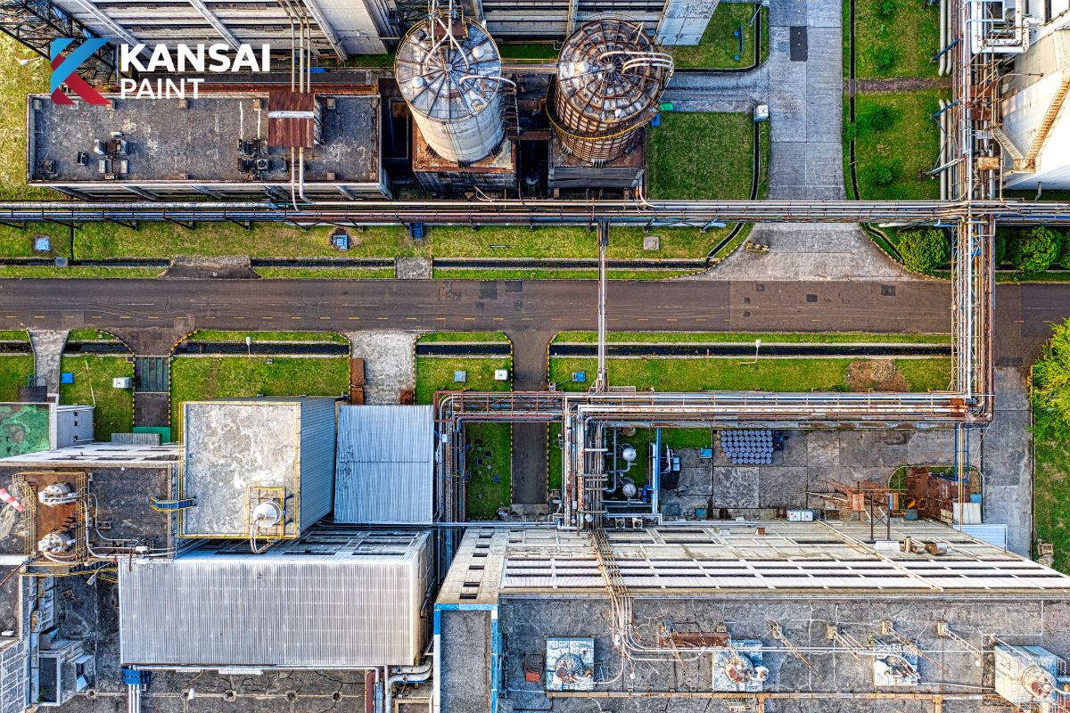 Sơn Chống Rỉ Màu Ghi 