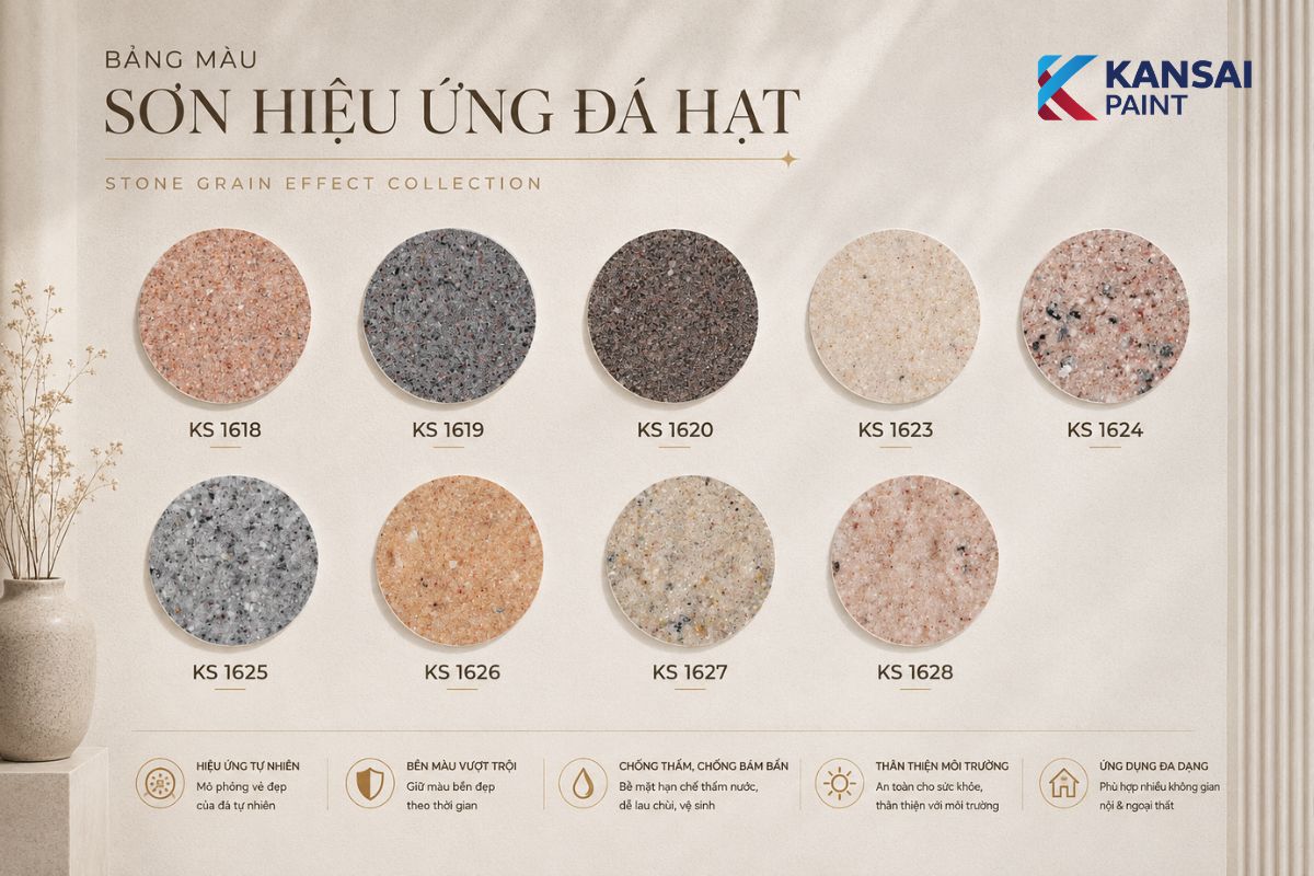 Bảng Màu Sơn Hiệu Ứng