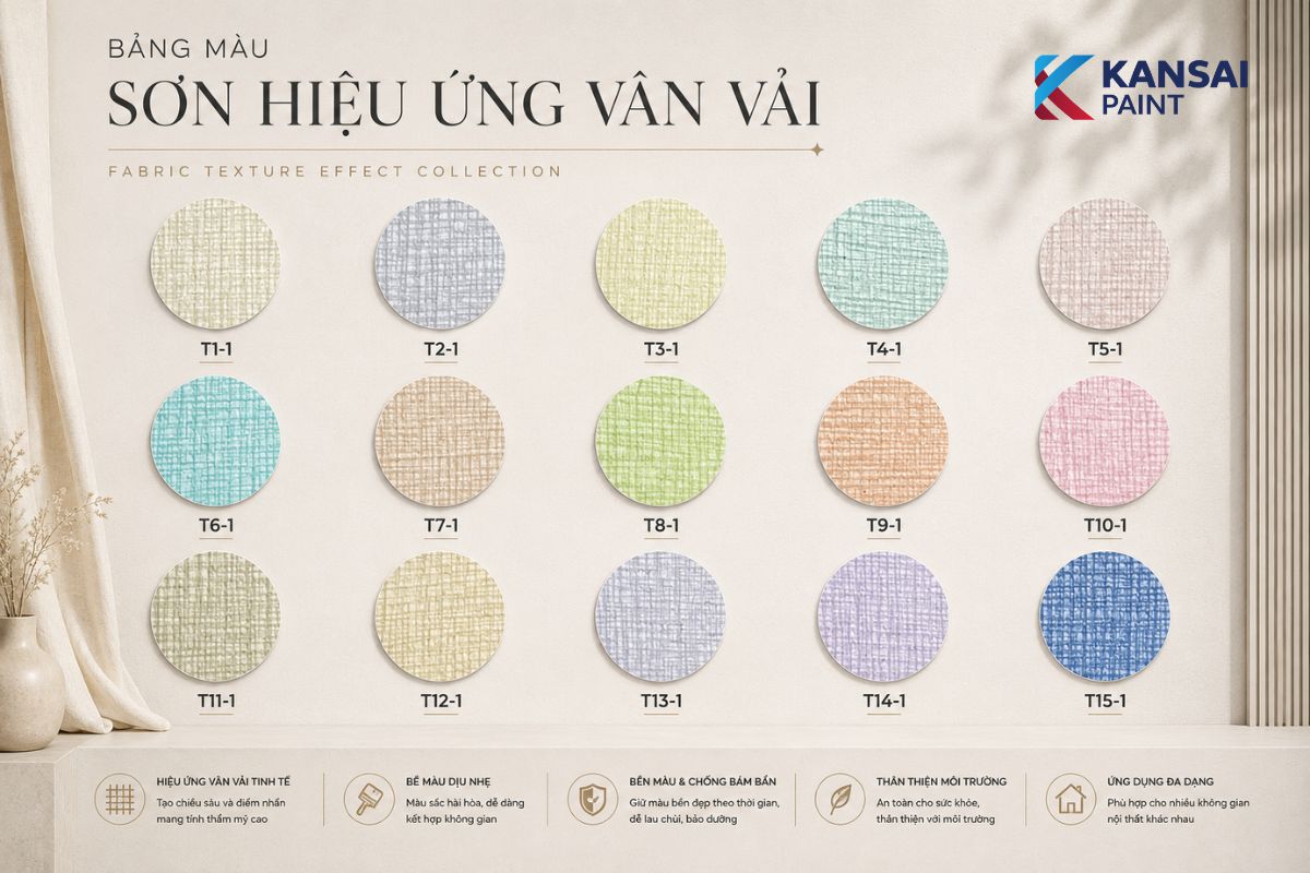 Bảng Màu Sơn Hiệu Ứng