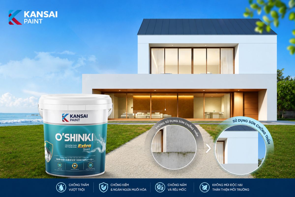 Sơn Chống Thấm Ngoài Nhà