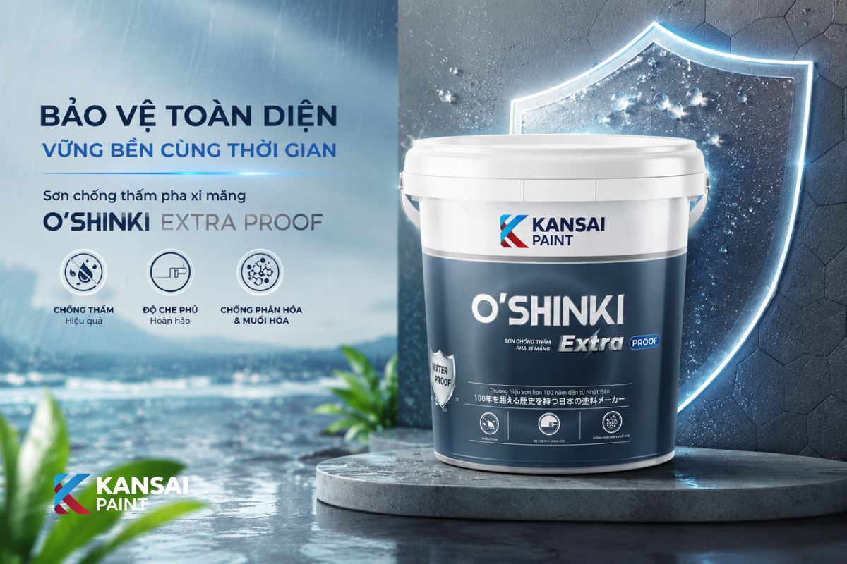 Sơn Chống Thấm Ngoài Nhà