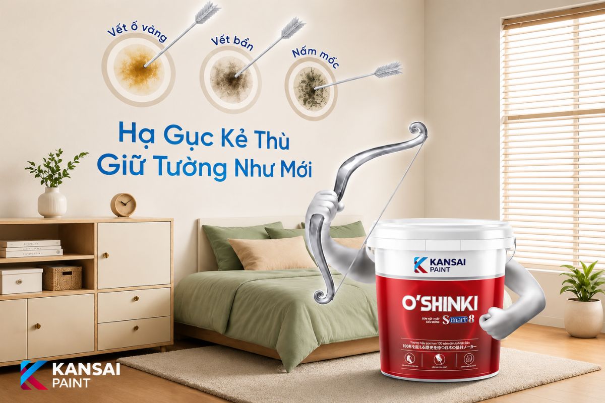 Sơn Trong Nhà Nên Dùng Loại Nào 