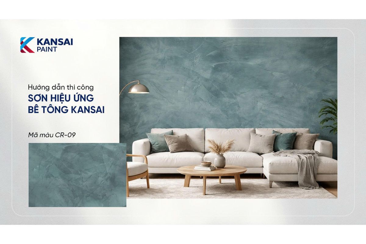 Hướng Dẫn Sơn Hiệu Ứng Bê Tông Hướng Dẫn Sơn Hiệu Ứng Bê Tông