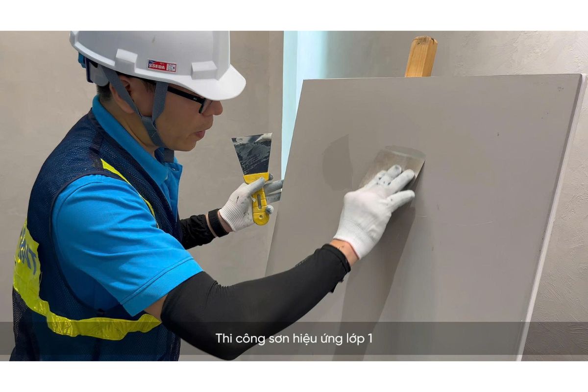 Hướng Dẫn Sơn Hiệu Ứng Bê Tông Hướng Dẫn Sơn Hiệu Ứng Bê Tông