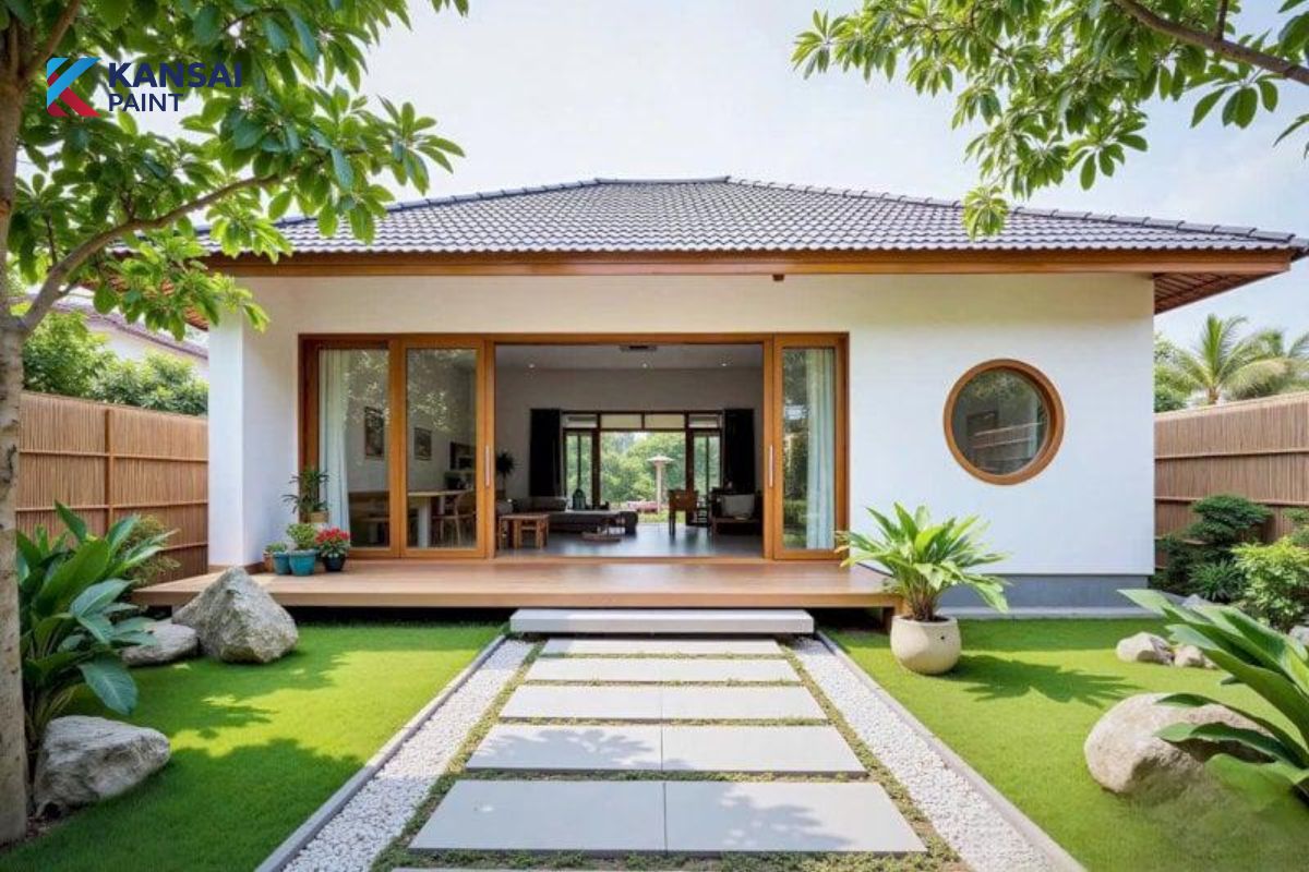 Mẫu nhà cấp 4 hiện đại Mẫu nhà cấp 4 hiện đại