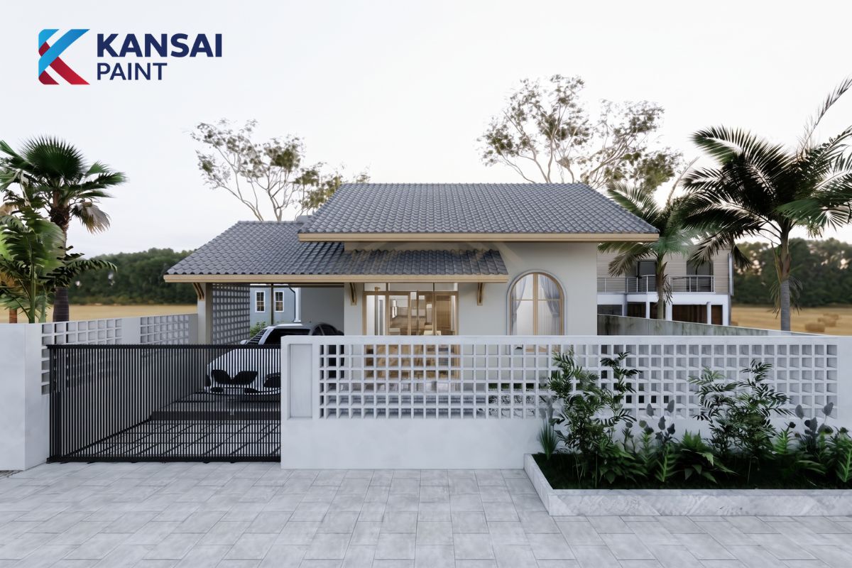 Mẫu Nhà Cấp 4 Mái Thái Ở Nông Thôn Mẫu Nhà Cấp 4 Mái Thái Ở Nông Thôn
