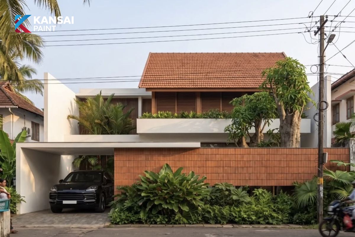 Mẫu Nhà 2 Tầng Đẹp Ở Nông Thôn