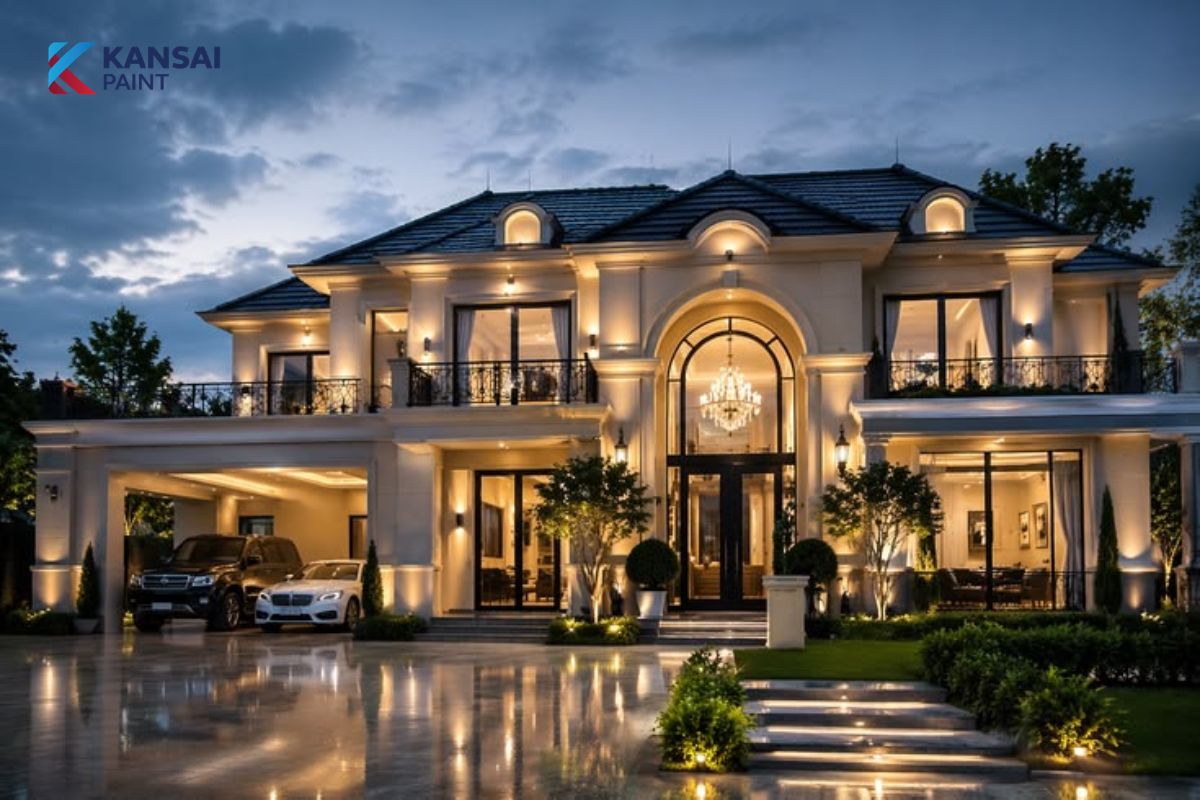 Mẫu Nhà Tân Cổ Điển 2 Tầng Mẫu Nhà Tân Cổ Điển 2 Tầng