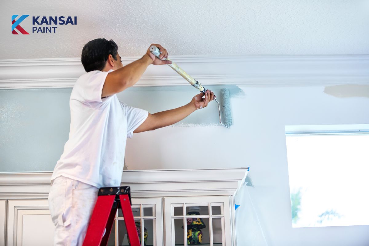 Sơn Trần Nhà Màu Gì Đẹp Sơn Trần Nhà Màu Gì Đẹp
