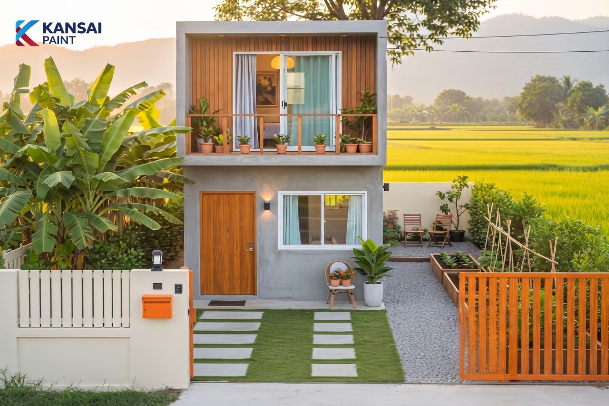 Sơn Ngoại Thất Nhà Ống